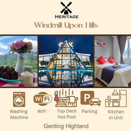 Windmill Upon Hills Luxurious Sky Villa 360 Sky Pool Heated Pool Mountainous Genting View Genting Highland By Heritage เก็นติงไฮแลนด์ ภายนอก รูปภาพ